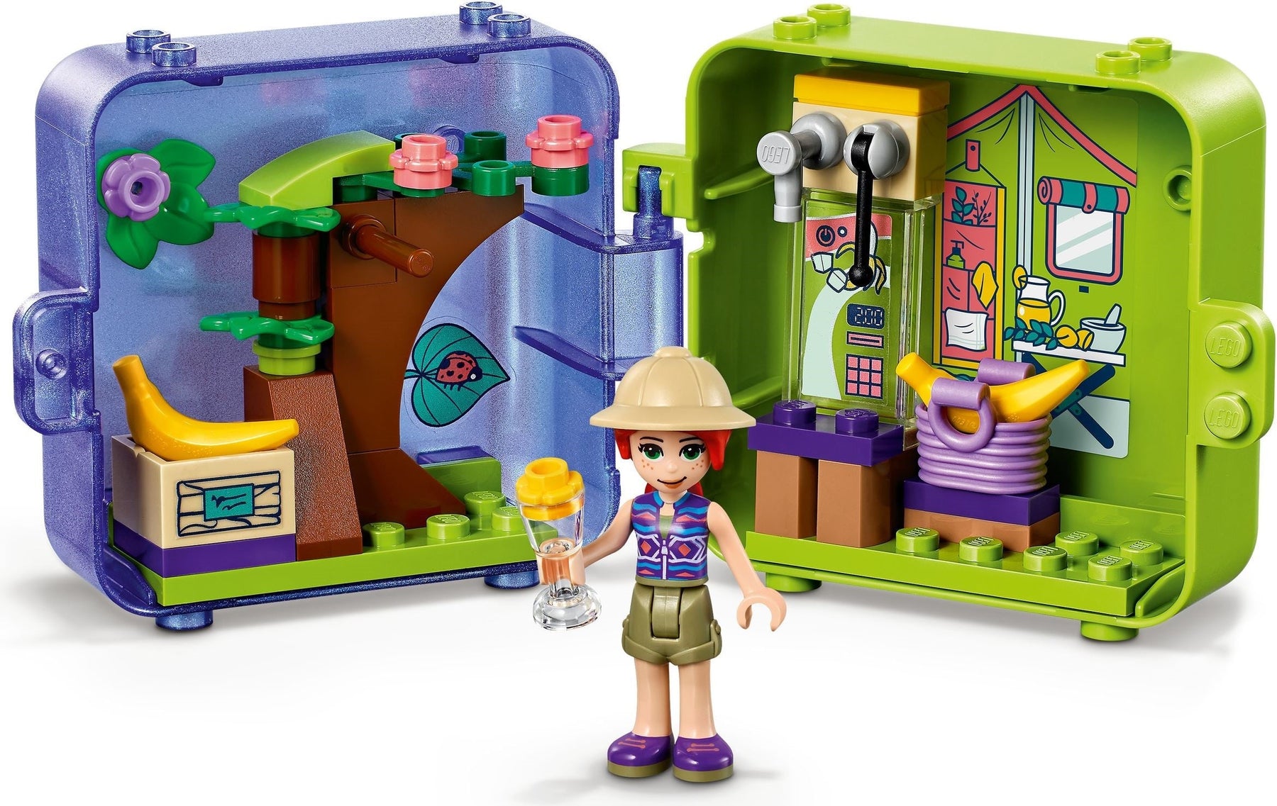 LEGO 41437 Mia's Jungle Play Cube: Portable Animal Rescue Fun - SuperSaverAU - view 2