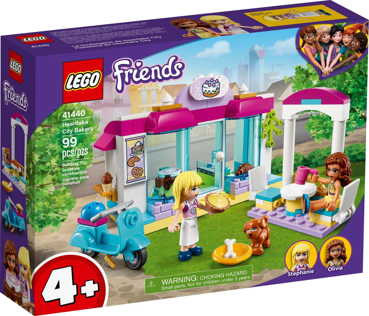 LEGO 41440 Heartlake City Bakery: Build & Bake Fun