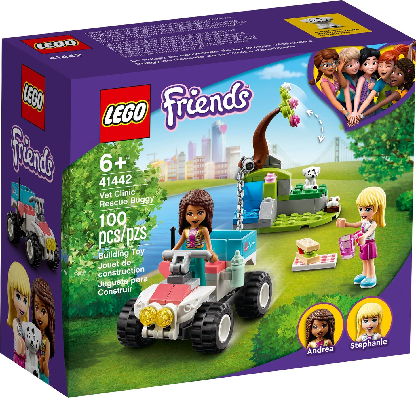 LEGO Friends 41442 Vet Clinic Rescue Buggy- Auzzi Store