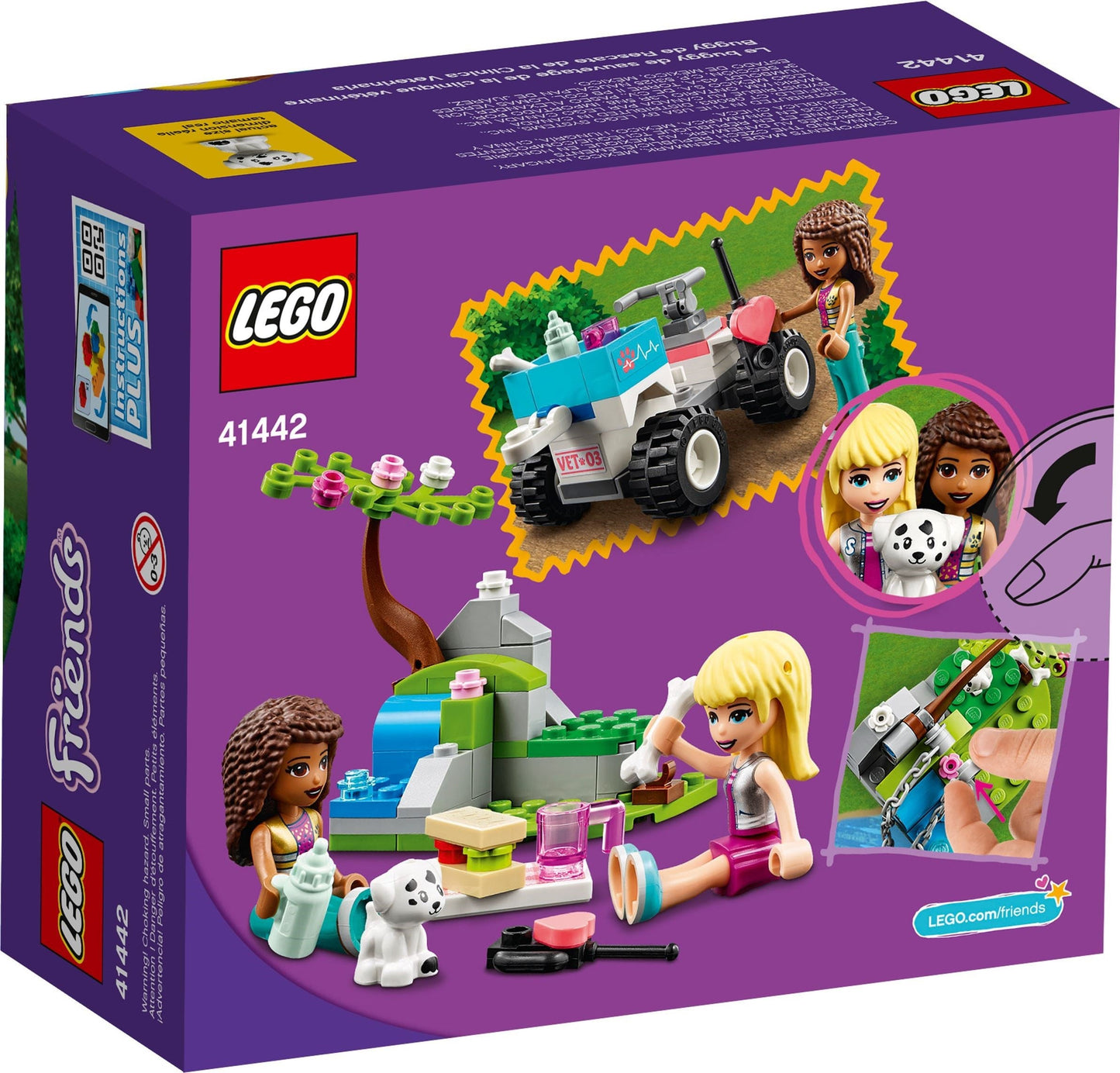 LEGO Friends 41442 Vet Clinic Rescue Buggy- Auzzi Store