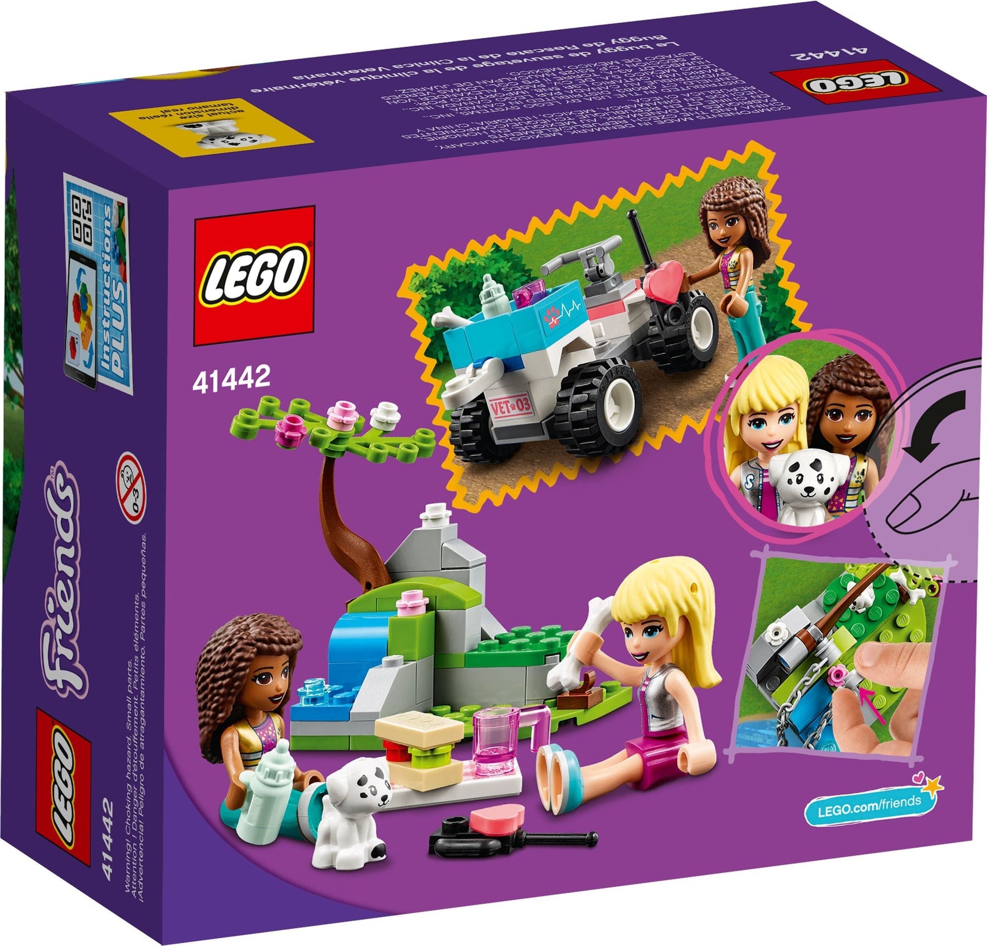LEGO Friends 41442 Vet Clinic Rescue Buggy- Auzzi Store