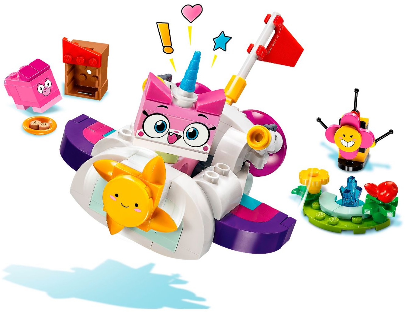 LEGO 41451 Unikitty! Cloud Car Building Set with Figures - SuperSaverAU - view 2