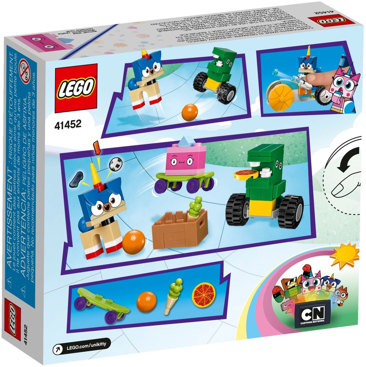 LEGO 41452 Prince Puppycorn Trike Building Set with Dino Dude - SuperSaverAU - view 4