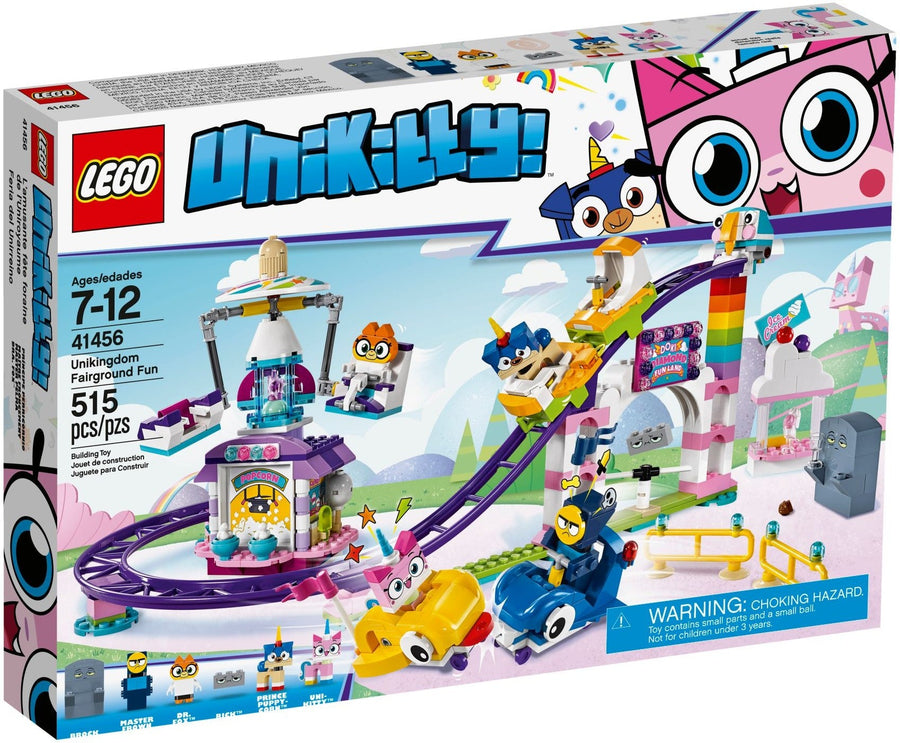 LEGO 41456 Unikingdom Fairground Fun Set with Roller Coaster - SuperSaverAU - view 1