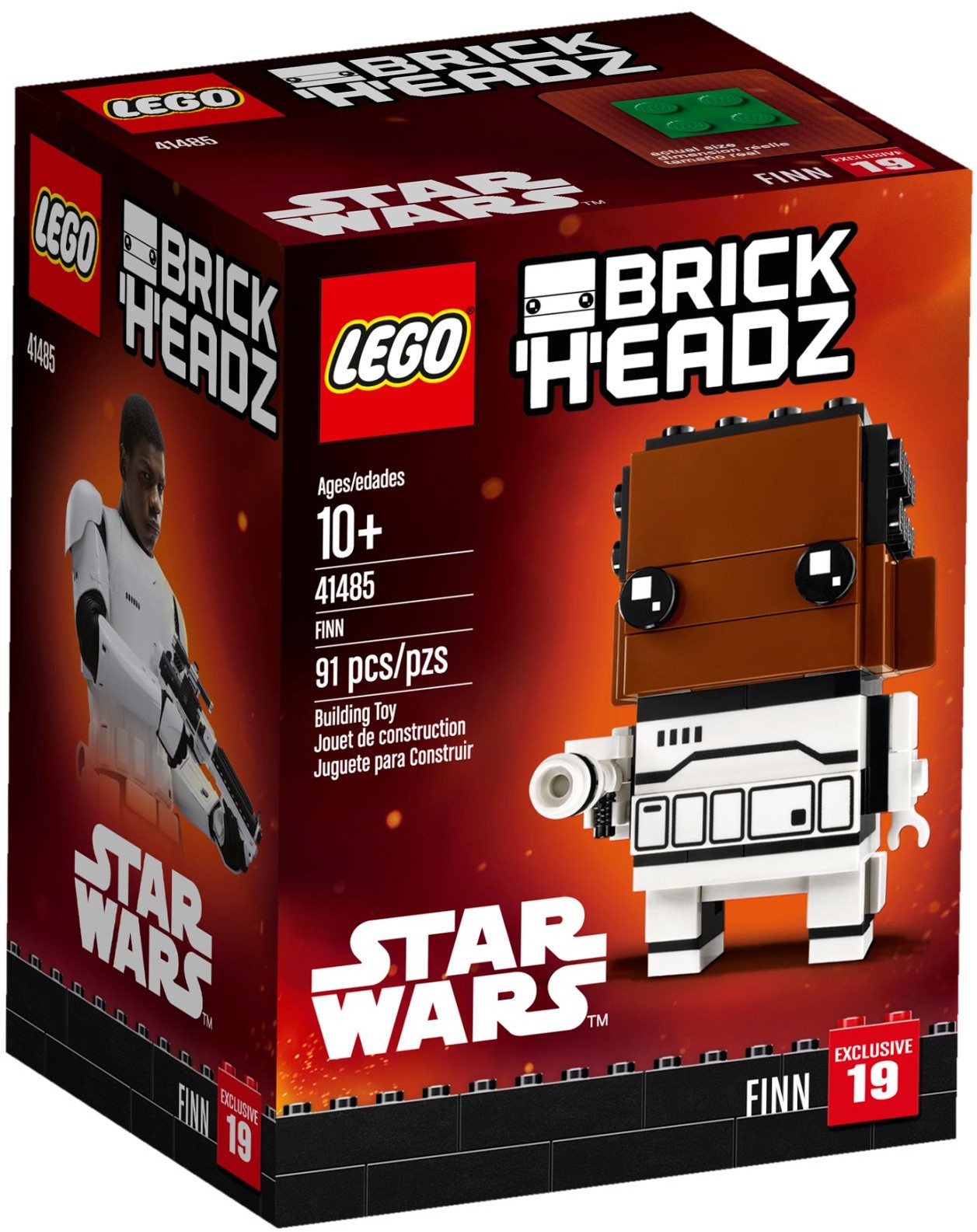 LEGO 41485 Finn BrickHeadz | Star Wars: The Force Awakens