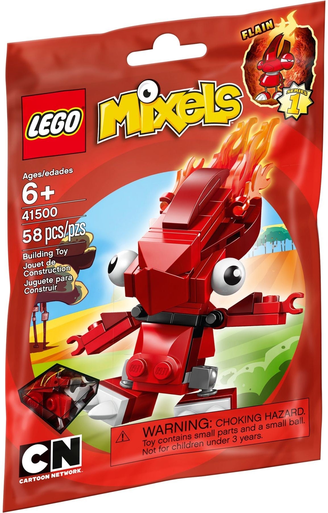 LEGO 41500 Flain Mixels Infernite Tribe Leader - SuperSaverAU - view 1