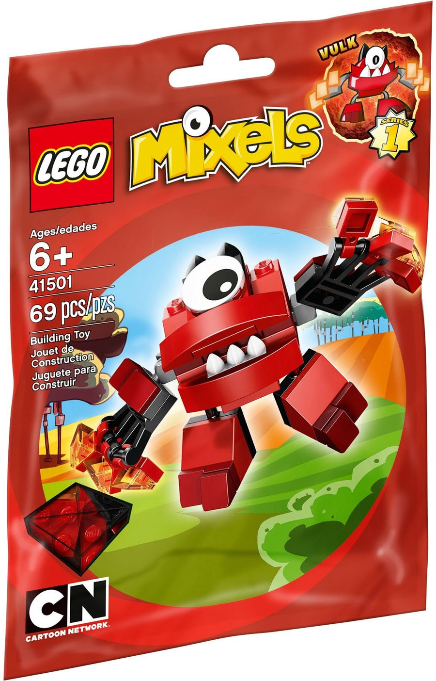 LEGO 41501 Vulk - Infernite Mixel with Fiery Hands - SuperSaverAU - view 1