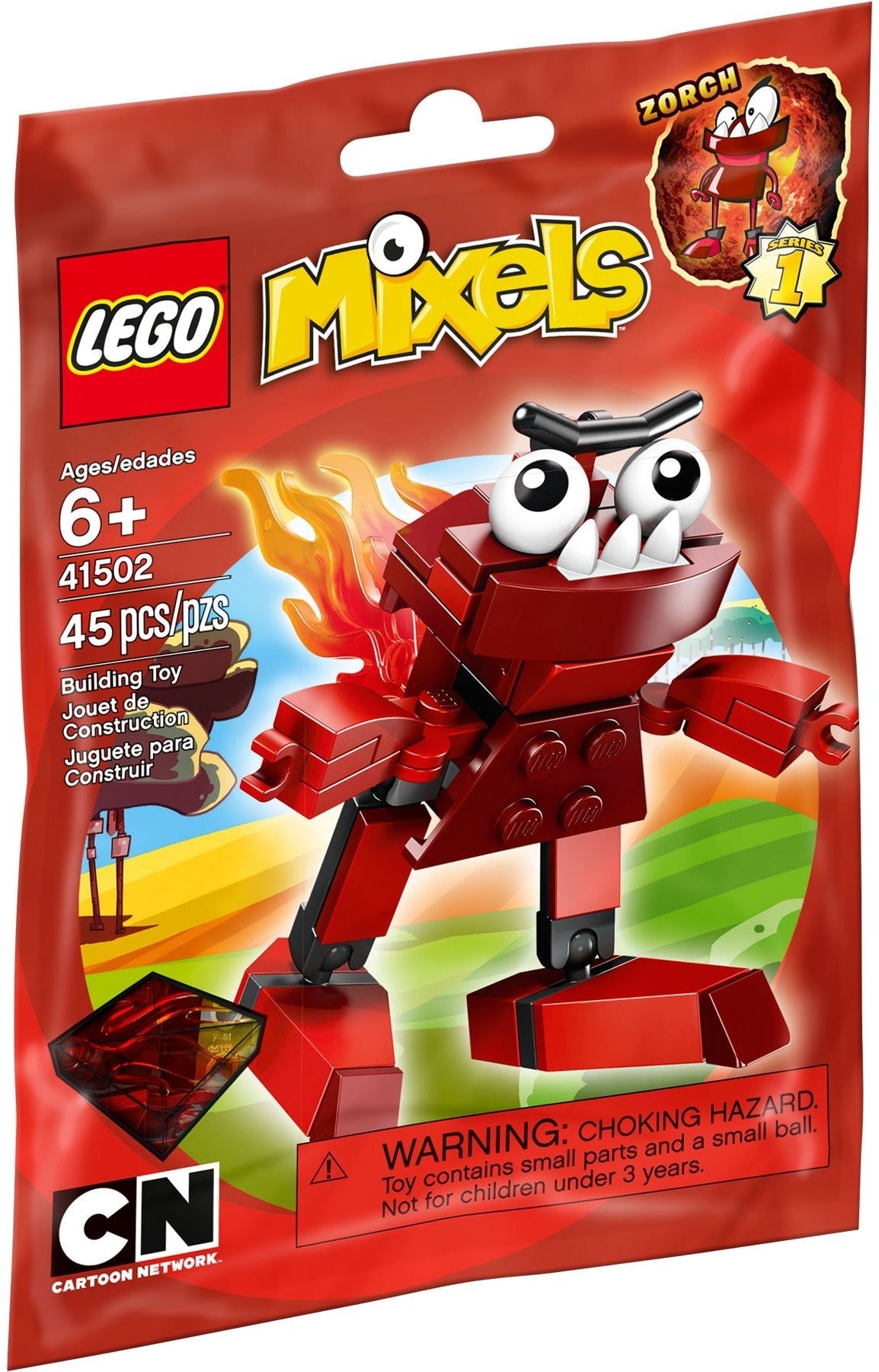 LEGO 41502 Zorch Mixel - Infernite Tribe - Buildable Figure