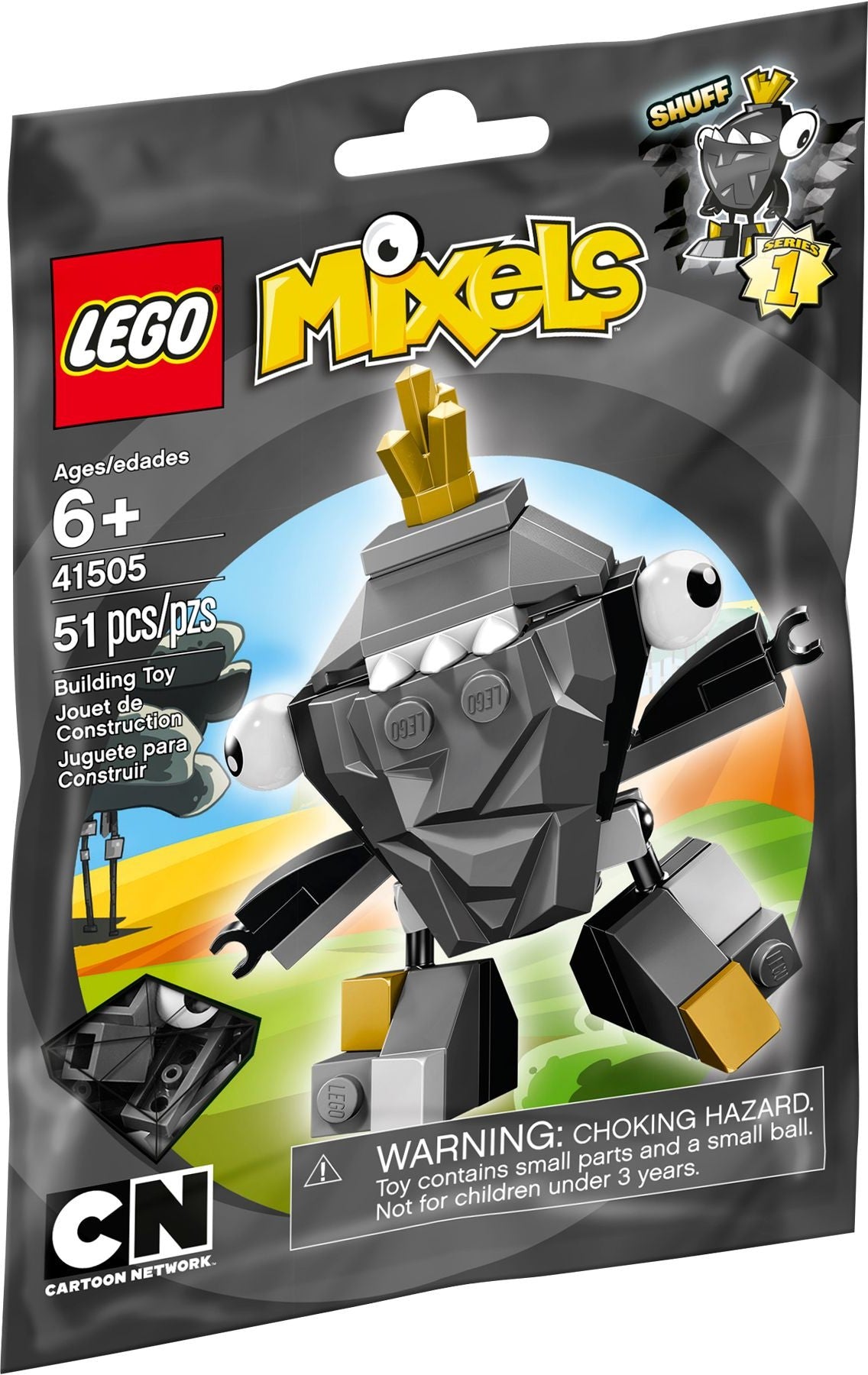 LEGO 41505 Shuff Mixels Cragsters Building Toy