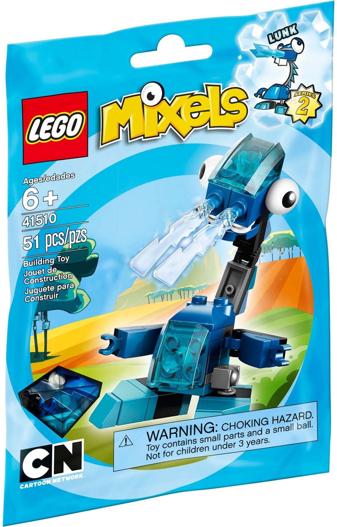 LEGO 41510 Lunk Mixel - Frosticon Tribe - Ice Exoskeleton