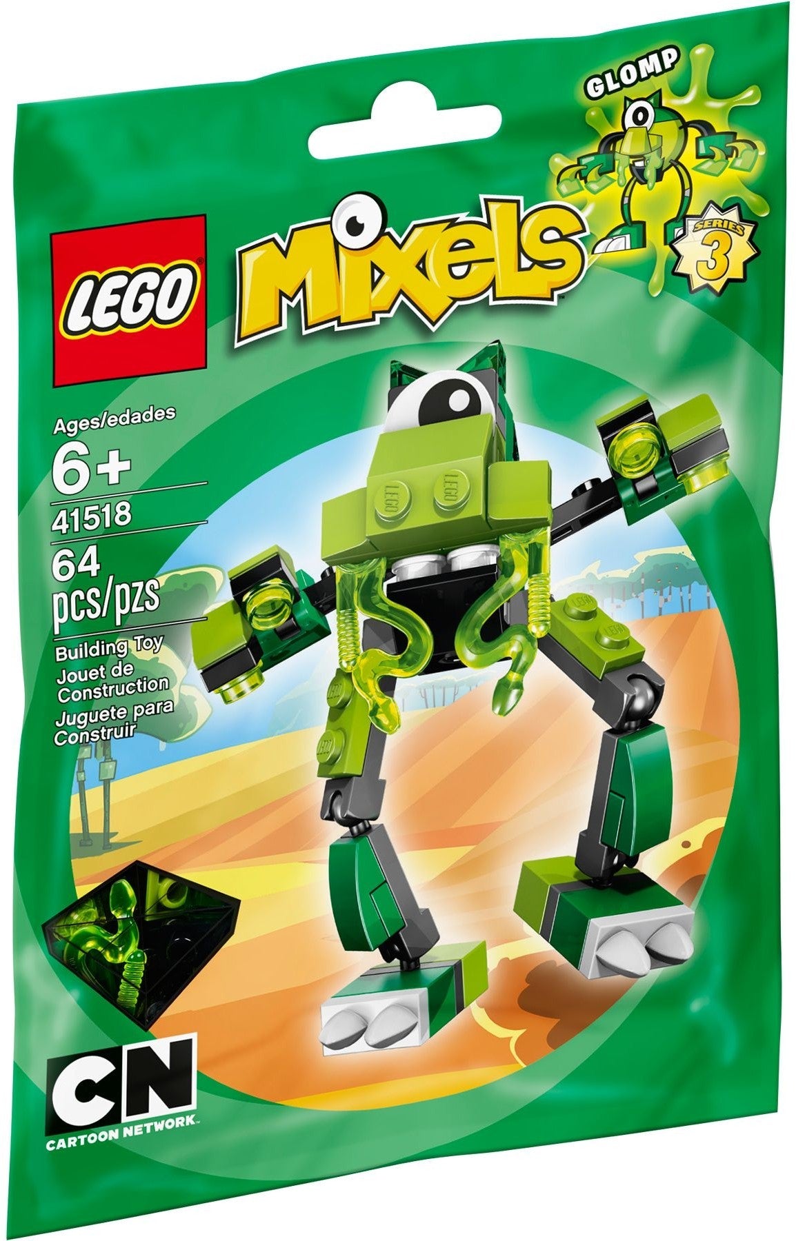 LEGO 41518 Glomp Mixels Glorp Corp Figure