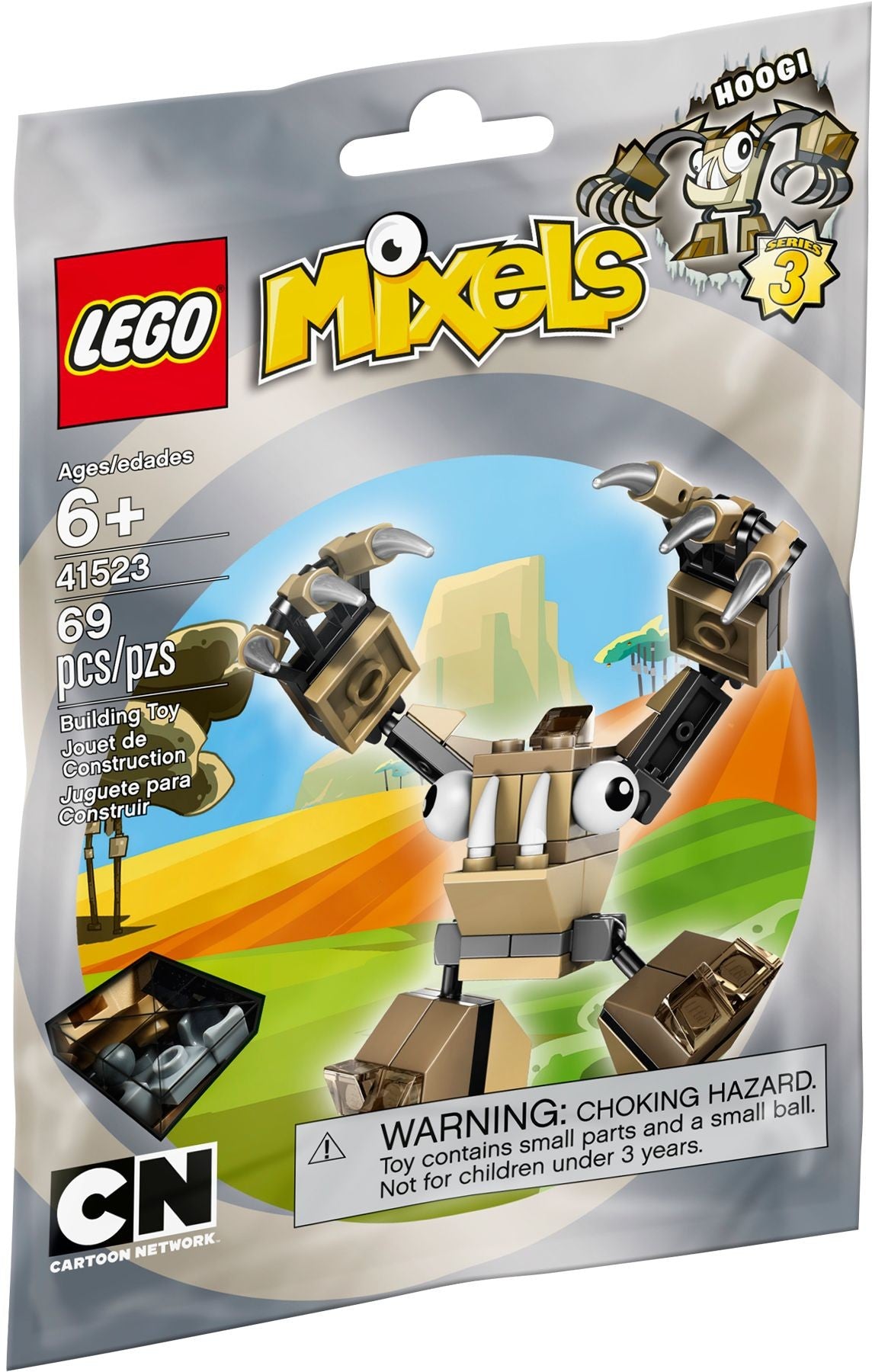 LEGO 41523 Hoogi Mixels Spikels Tribe Building Toy