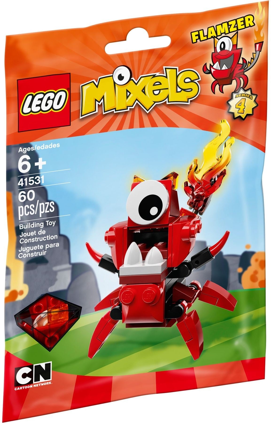 LEGO 41531 Flamzer Mixels Infernite Building Toy - SuperSaverAU - view 1