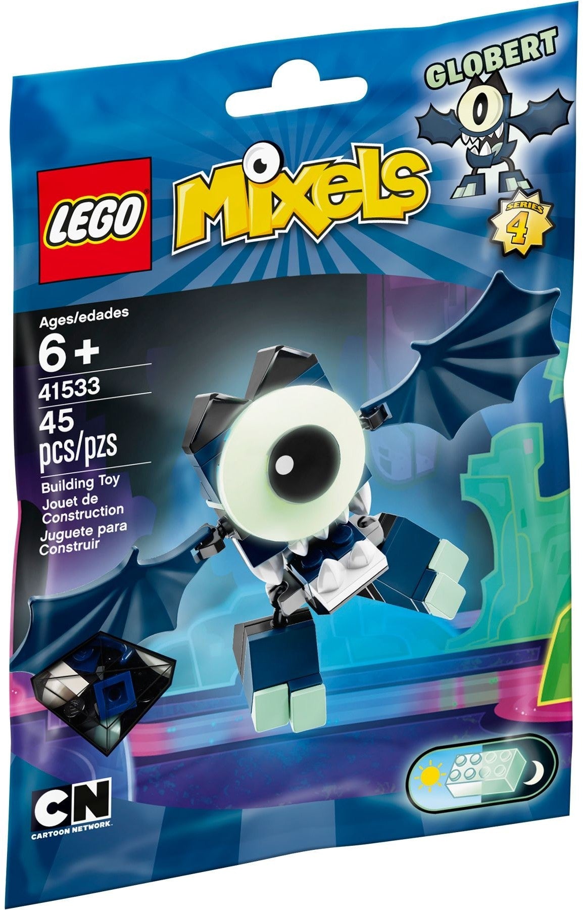 LEGO 41533 Globert - Glowkies Mixel with Light-Up Eye - SuperSaverAU - view 1
