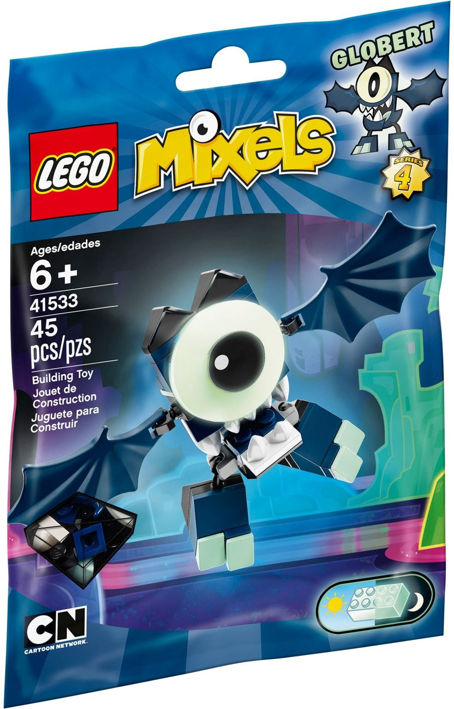LEGO 41533 Globert - Glowkies Mixel with Light-Up Eye - SuperSaverAU - view 1