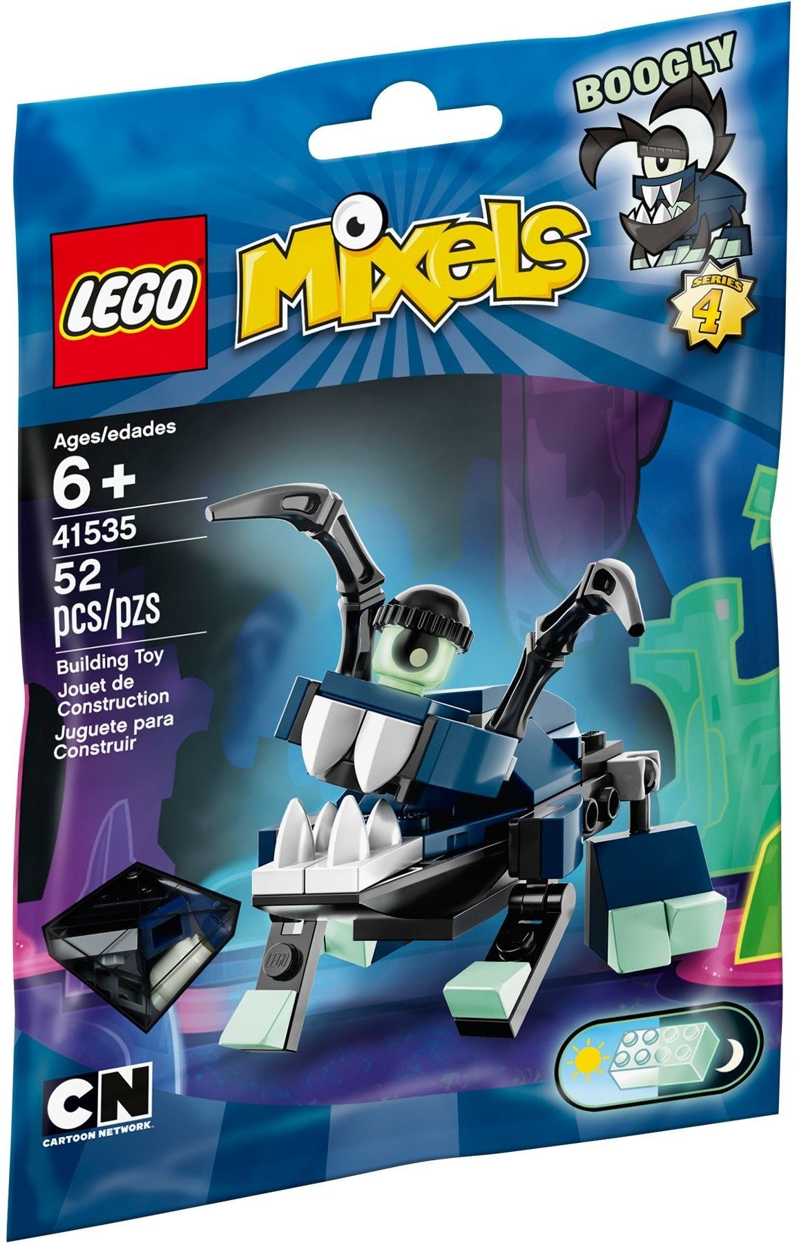 LEGO 41535 Mixels Boogly - Glowkies Tribe Figure - SuperSaverAU - view 1