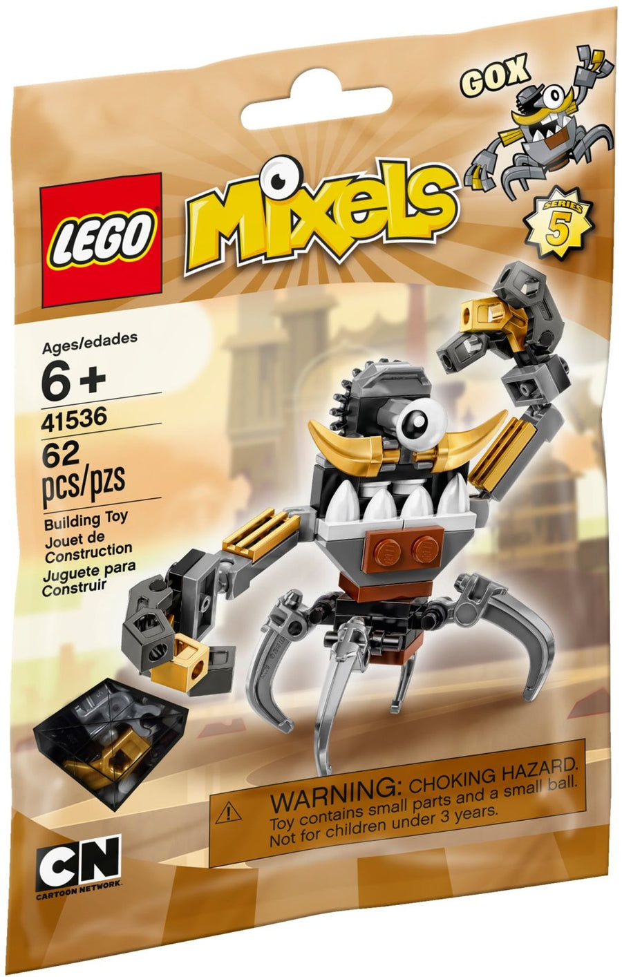 LEGO 41536 Gox Mixels Klinkers Tribe Building Kit - SuperSaverAU - view 1