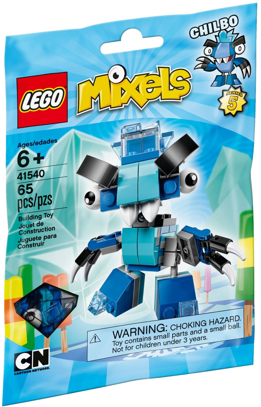 LEGO 41540 Mixels Chilbo Frosticon - Buildable Figure - SuperSaverAU - view 1