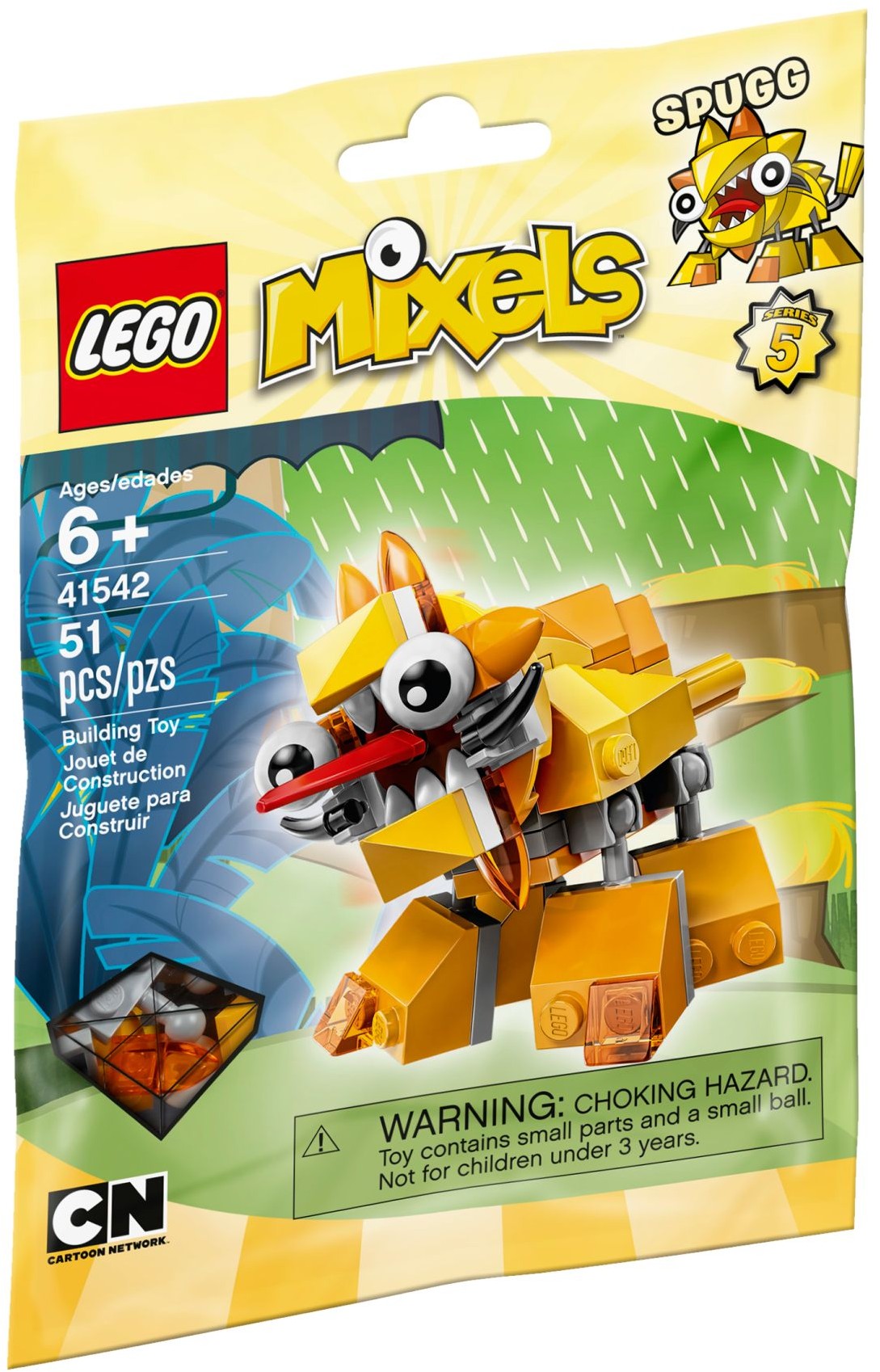 LEGO 41542 Spugg Mixels Lixers Tribe Building Set