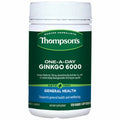 Thompson's Ginkgo 6000 One A Day 120 Capsule Pack for Memory and Circulation — image 2