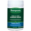 Thompson's Ginkgo 6000 One A Day 120 Capsule Pack for Memory and Circulation — image 6
