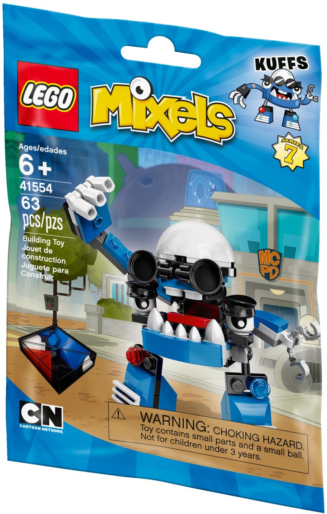 LEGO 41554 Kuffs - MCPD Tribe Leader Mixel - SuperSaverAU - view 1