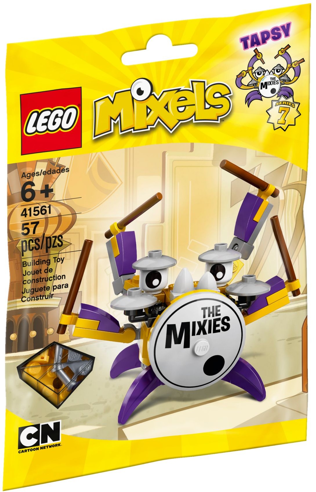 LEGO 41561 Tapsy Mixels Mixies Drum Kit Playset