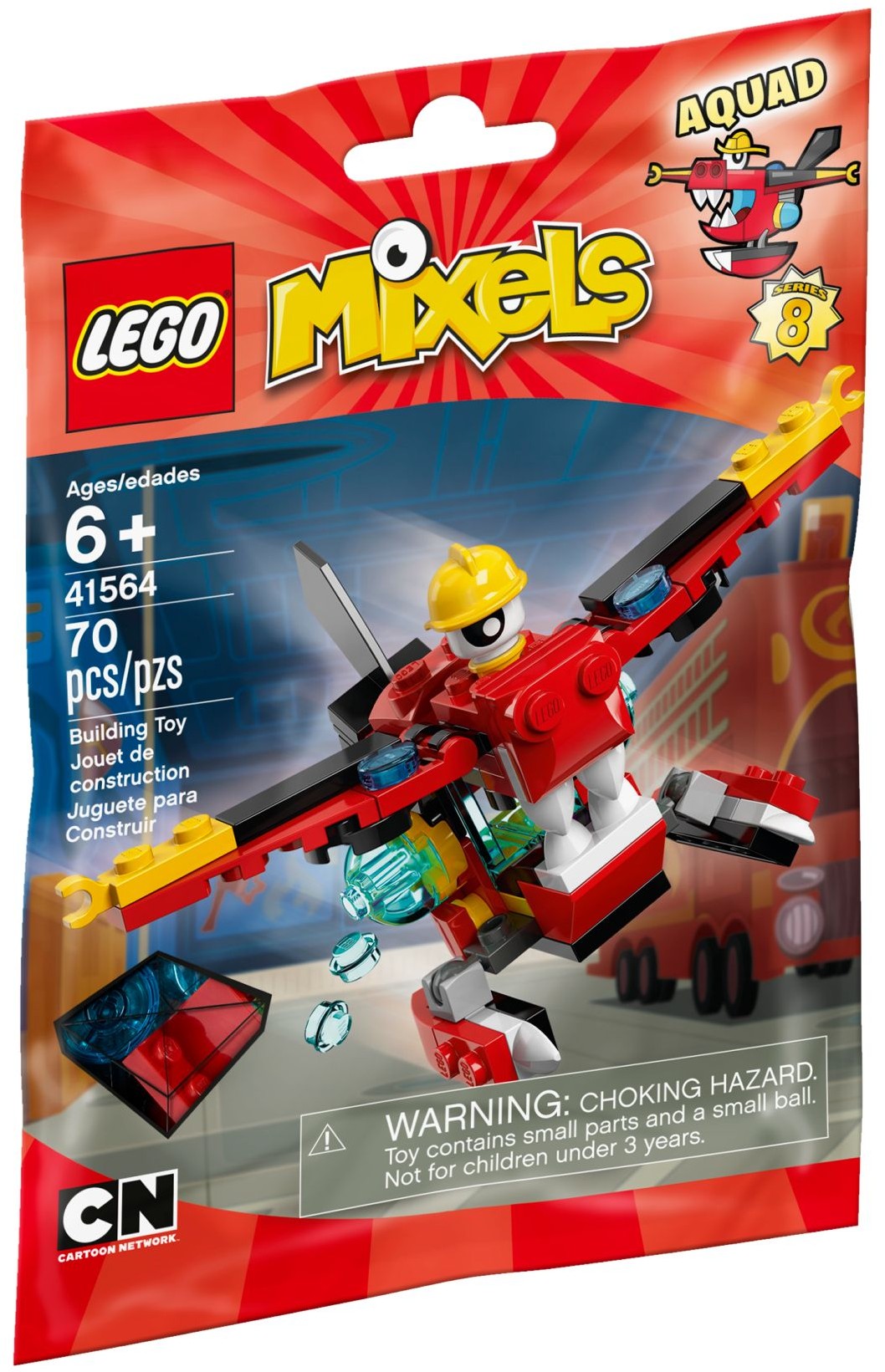 LEGO 41564 Aquad MCFD Firefighter Mixel - SuperSaverAU - view 1