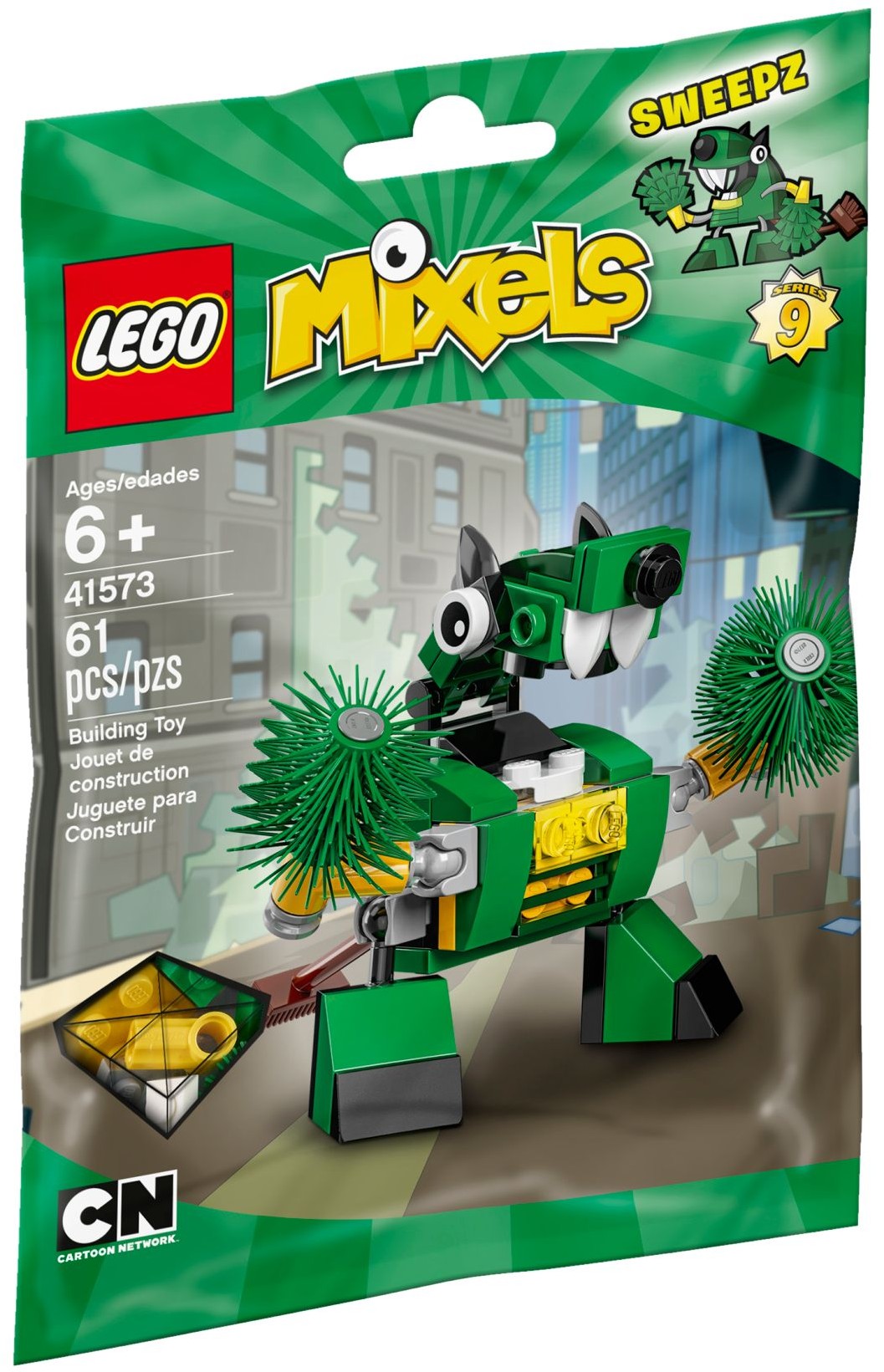 LEGO 41573 Sweepz Mixels Trashoz Building Toy - SuperSaverAU - view 1