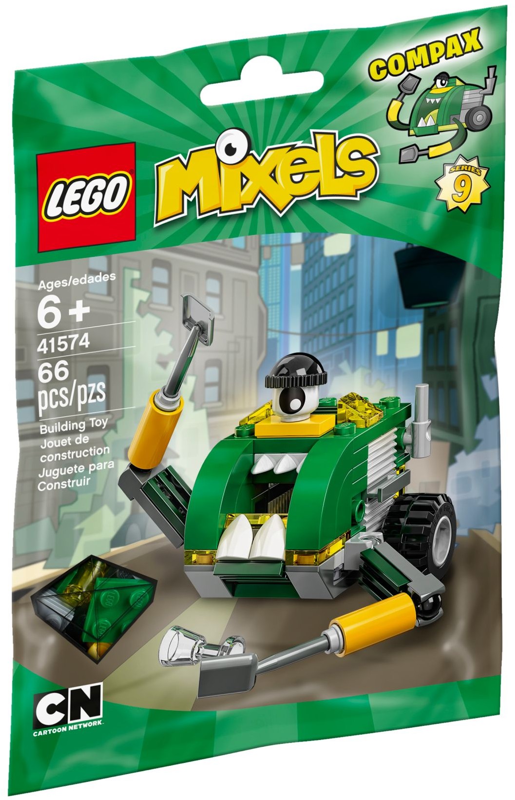 LEGO 41574 Compax Mixels Trashoz Garbage Truck - SuperSaverAU - view 1