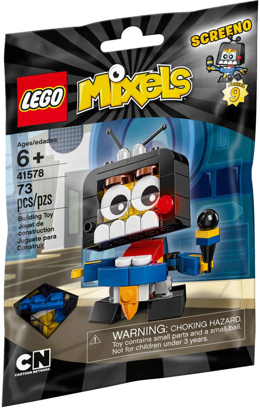 LEGO 41578 Screeno Mixels Newzers TV Reporter Minifigure - SuperSaverAU - view 1