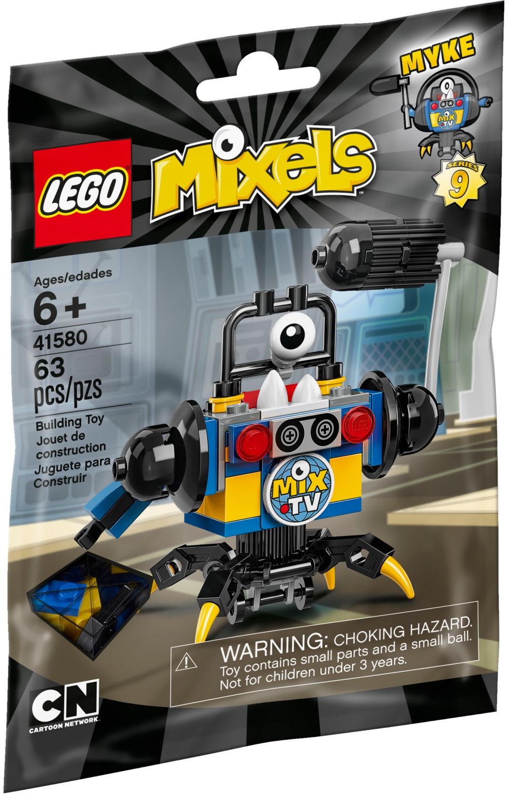 LEGO 41580 Myke Mixels Newzers Recording Engineer Building Toy