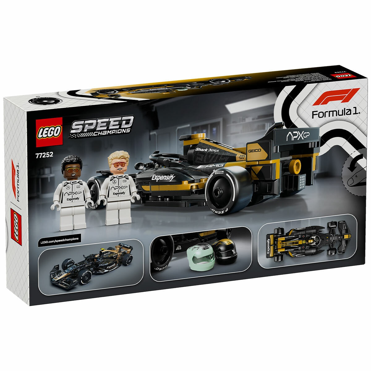 LEGO Speed Champions APXGP Team Race Car From F1 The Movie 77252