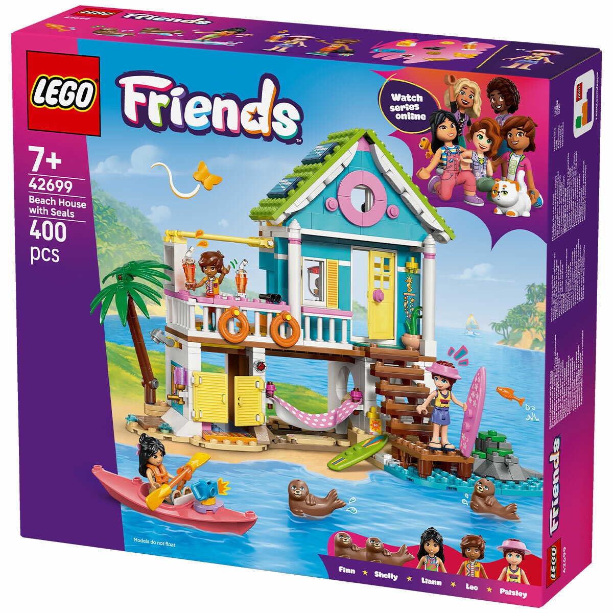 LEGO Friends Beach House With Seals 42699