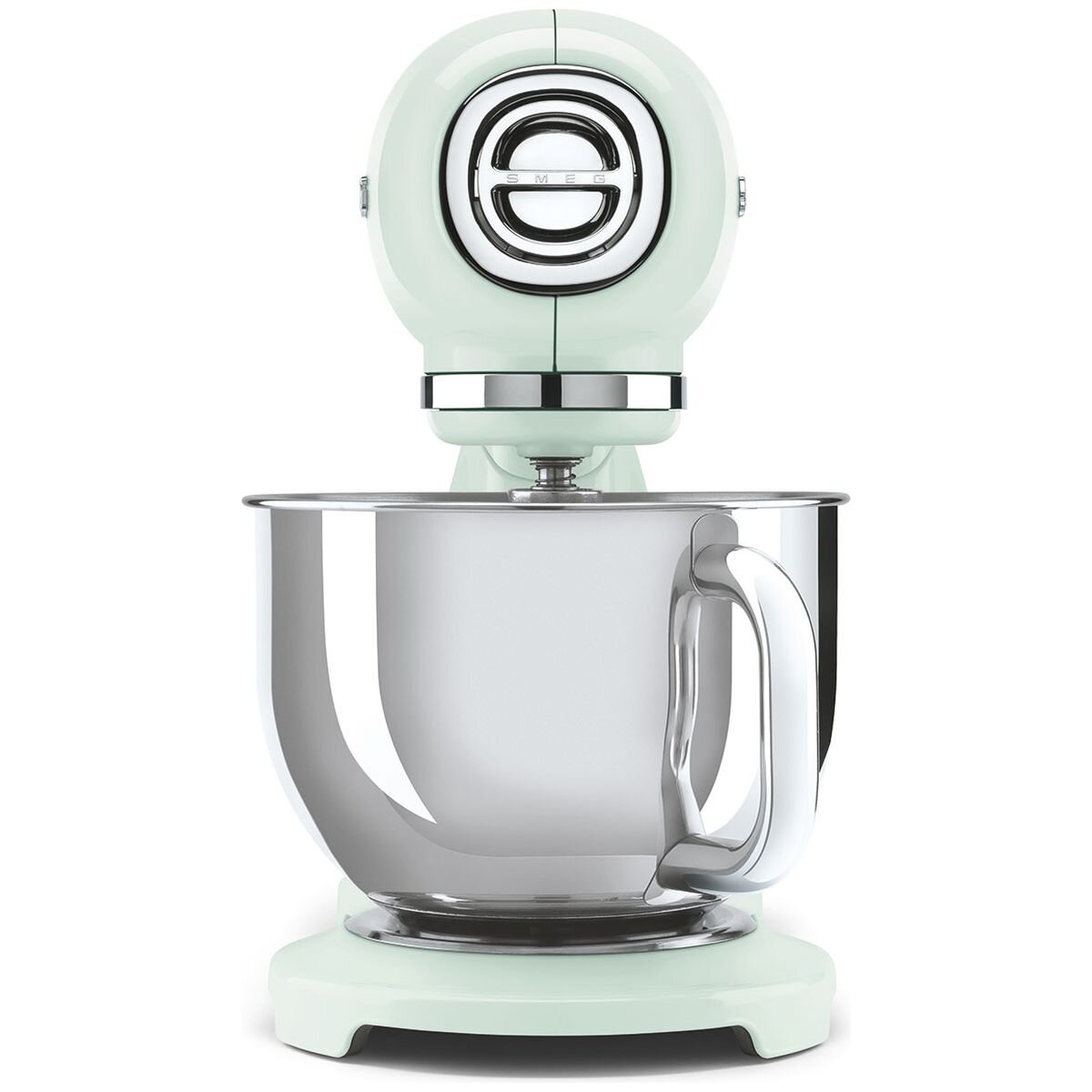 Smeg 50s retro style stand mixer 4.8L - Green finish, 800W, 10 speeds, planetary mixing - SMF03PGAU