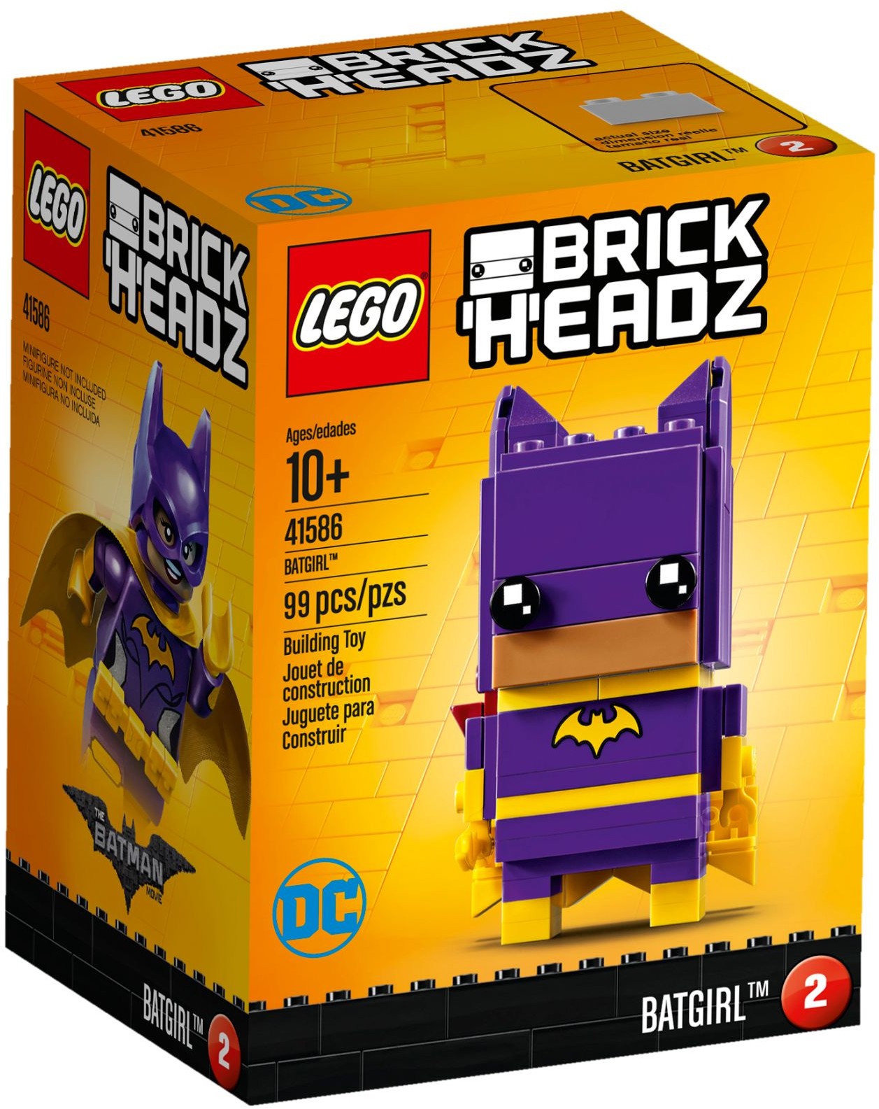 LEGO 41586 Batgirl BrickHeadz Building Kit