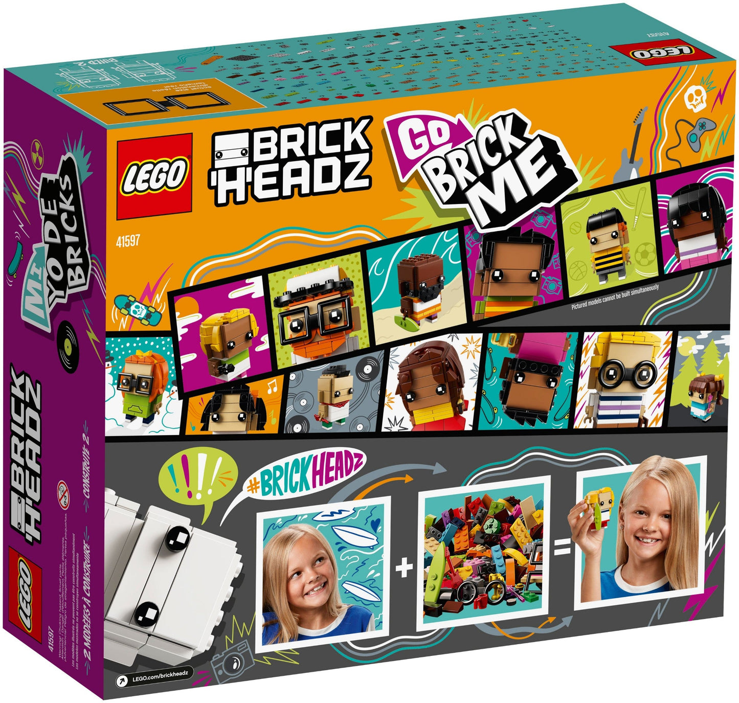 LEGO 41597 Go Brick Me: Build Your Own BrickHeadz