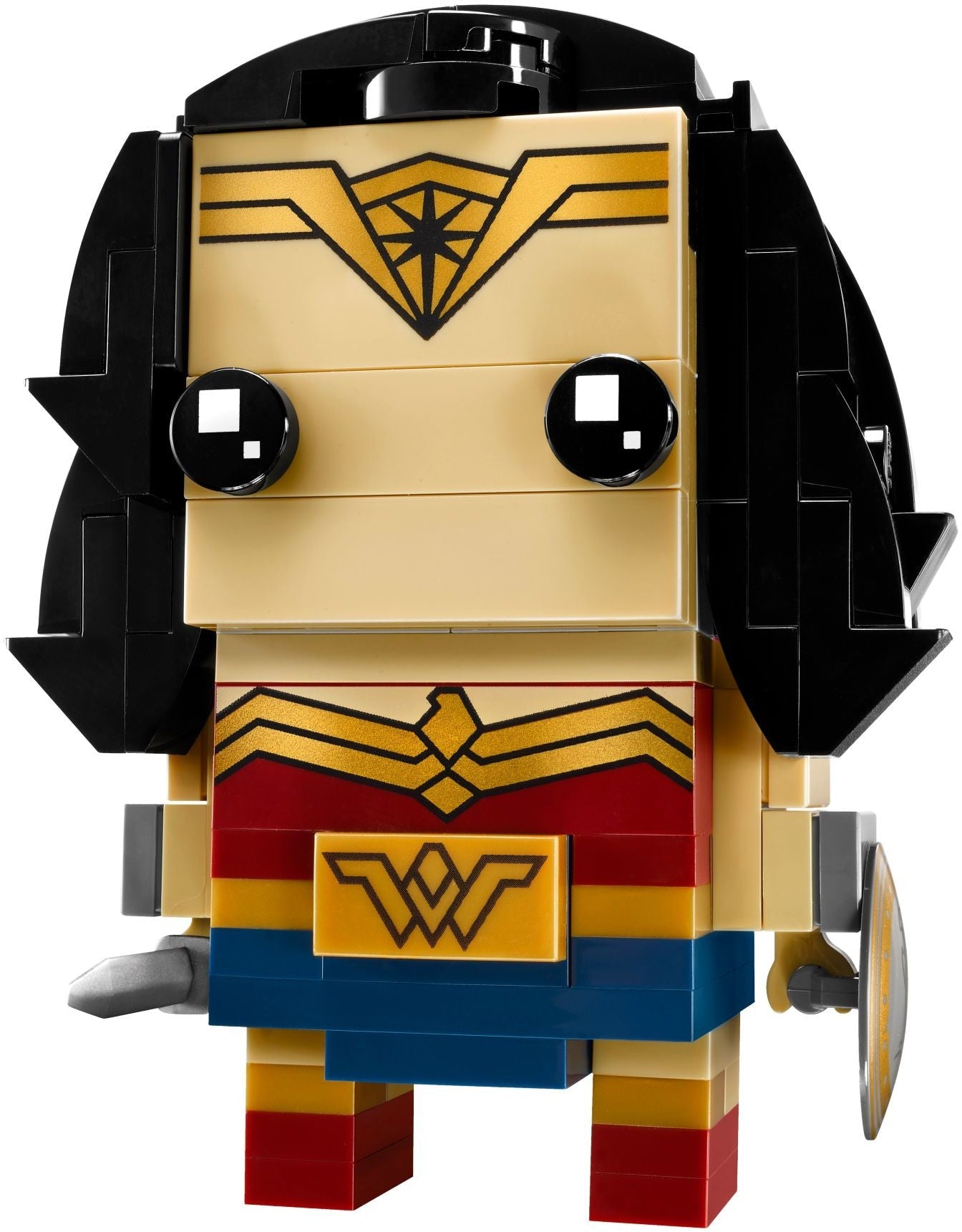 LEGO 41599 Wonder Woman BrickHeadz Building Kit - SuperSaverAU - view 3