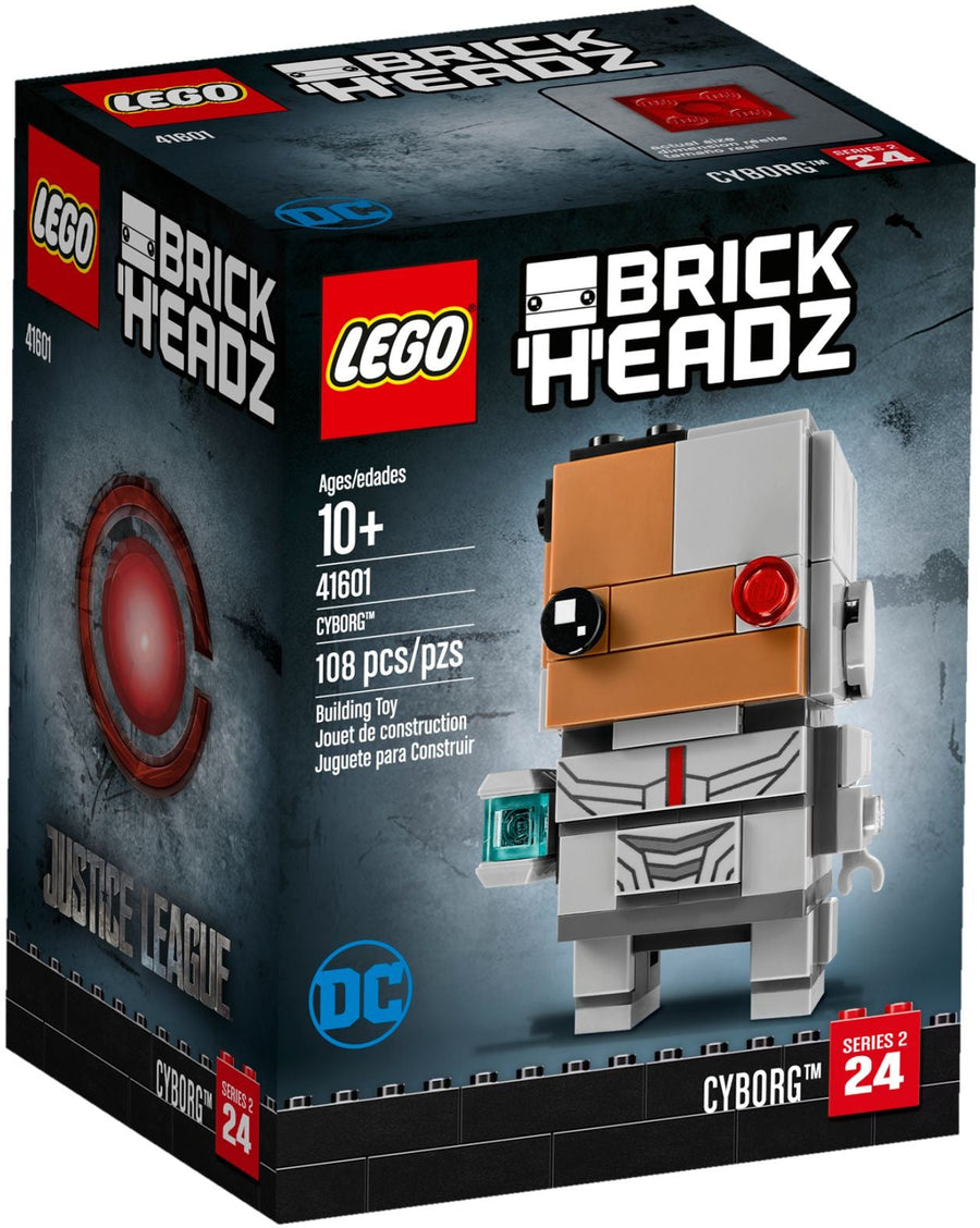 LEGO 41601 Cyborg BrickHeadz Justice League Building Kit - SuperSaverAU - view 1