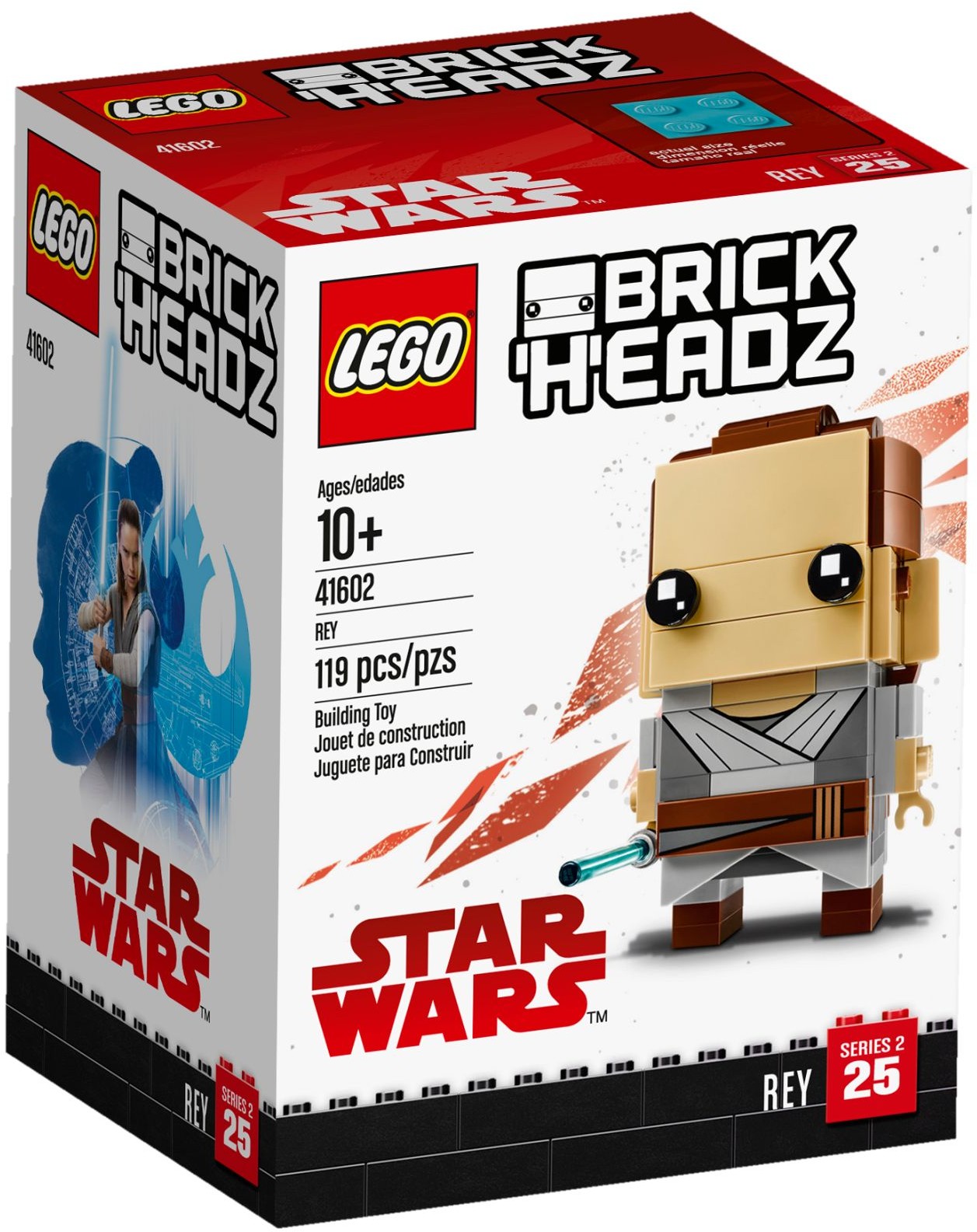 LEGO 41602 Rey BrickHeadz | Star Wars: The Last Jedi