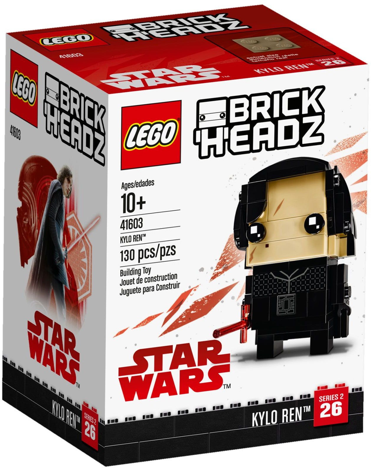 LEGO 41603 Kylo Ren BrickHeadz Star Wars The Last Jedi - SuperSaverAU - view 1