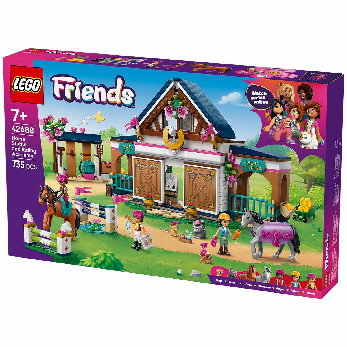 LEGO Friends Horse Stable And Riding Academy 42688