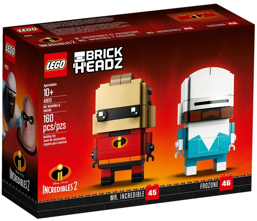 LEGO 41613 Mr. Incredible & Frozone BrickHeadz Set - SuperSaverAU - view 1