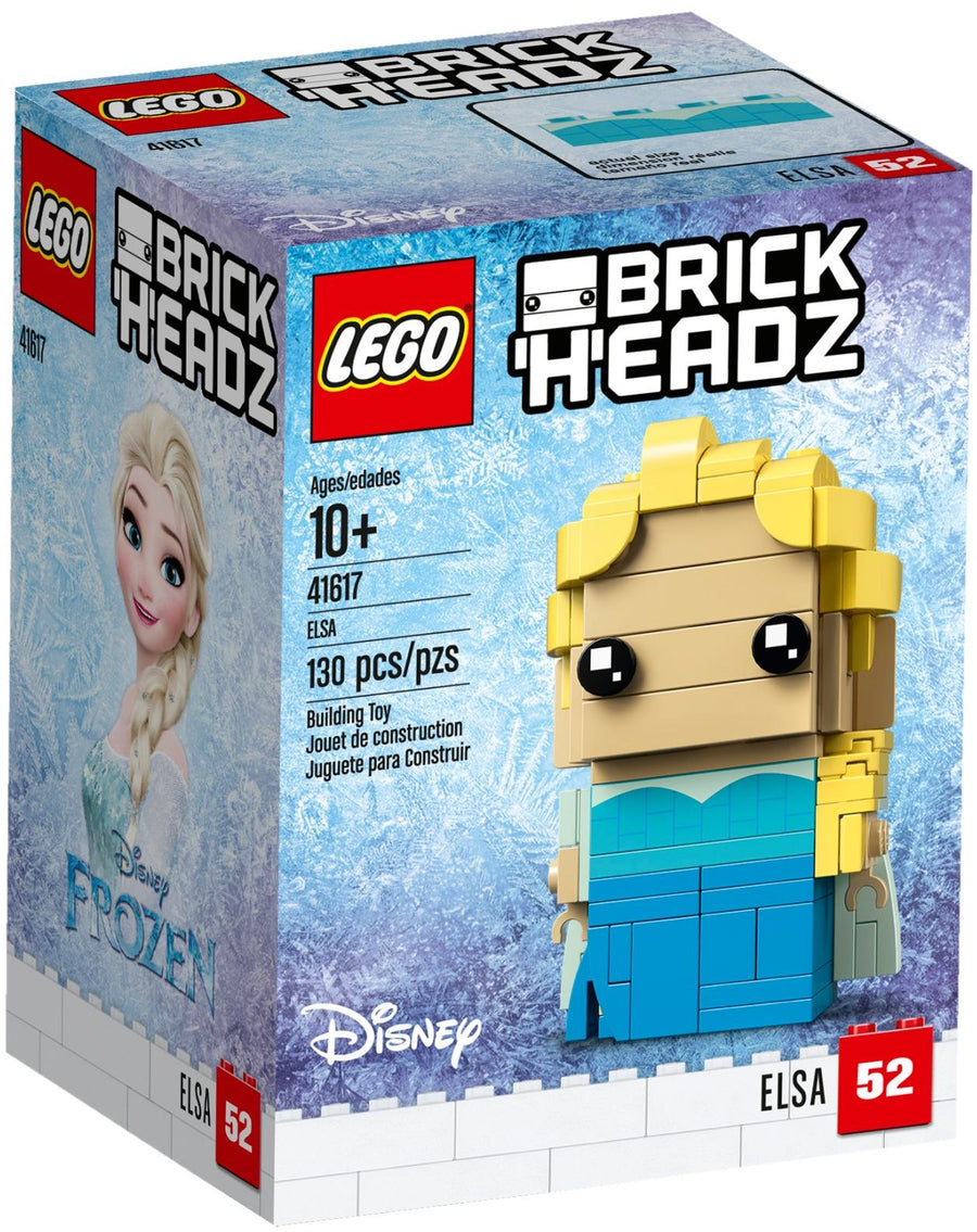 LEGO 41617 Disney Frozen Elsa BrickHeadz Building Kit - SuperSaverAU - view 1