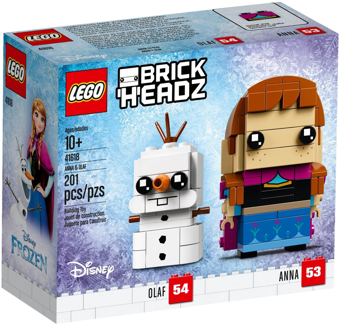 LEGO 41618 Brickheadz Anna & Olaf- Auzzi Store