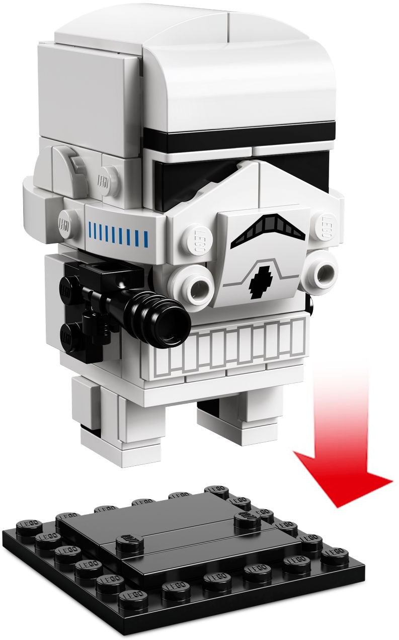 LEGO 41620 Star Wars Stormtrooper BrickHeadz Building Kit - SuperSaverAU - view 3