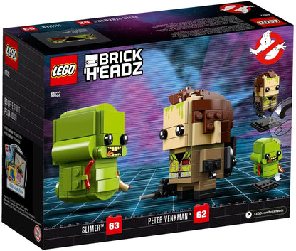 LEGO 41622 Peter Venkman & Slimer BrickHeadz Ghostbusters Set