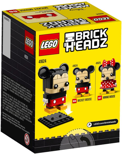 LEGO 41624 Mickey Mouse BrickHeadz Building Kit