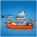 LEGO City Coast Guard Rescue Boat and Helicopter 60504