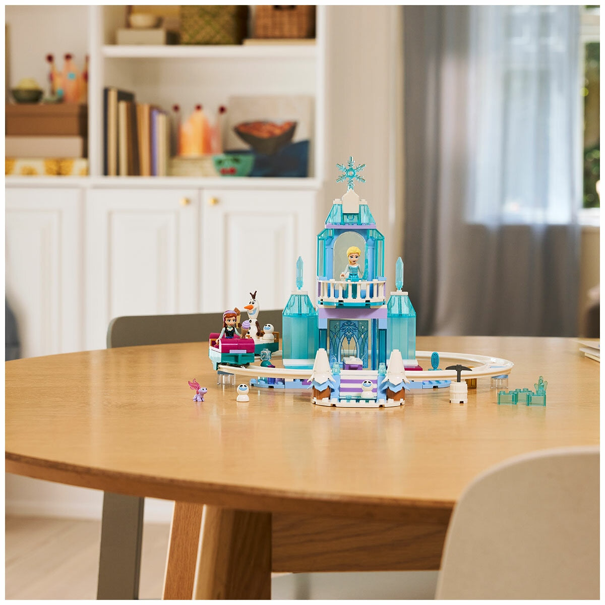 LEGO Disney Frozen Elsa’s Ice Castle and Snow Ride Adventure 43281